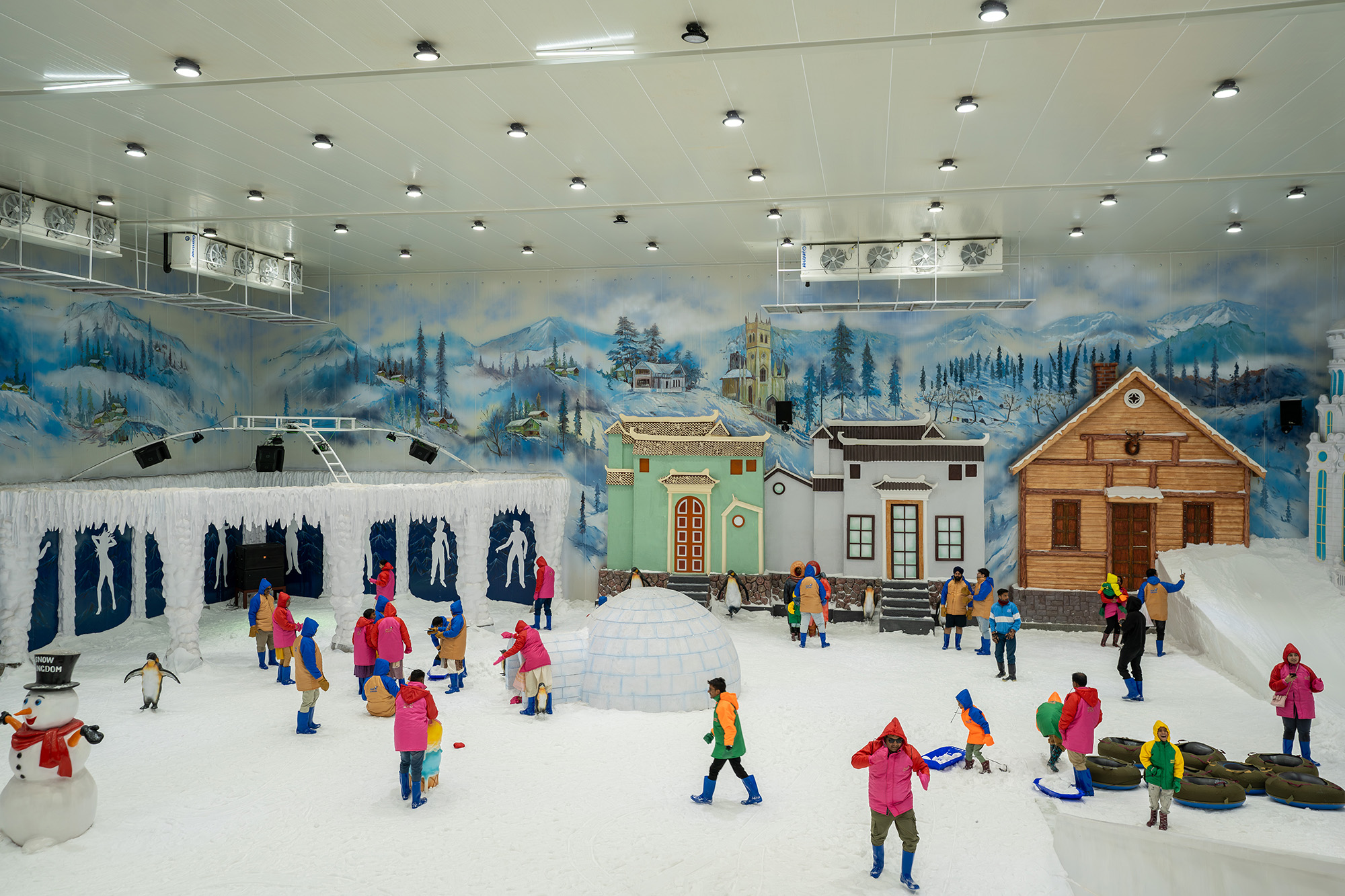World’s Highest Altitude Indoor Snow Centre Opens in India